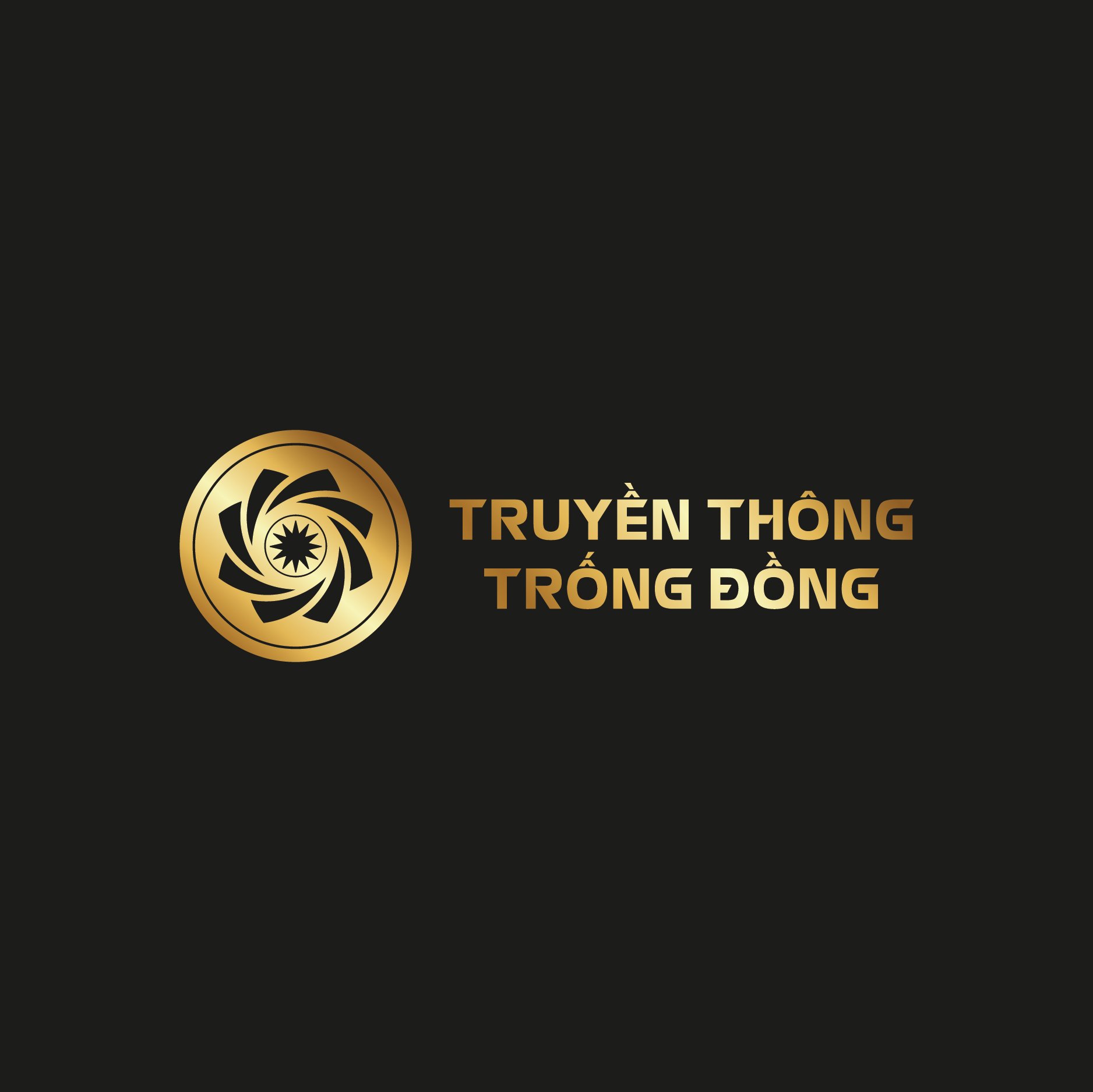 Logo truyền thông Trống Đồng Tây Nguyên